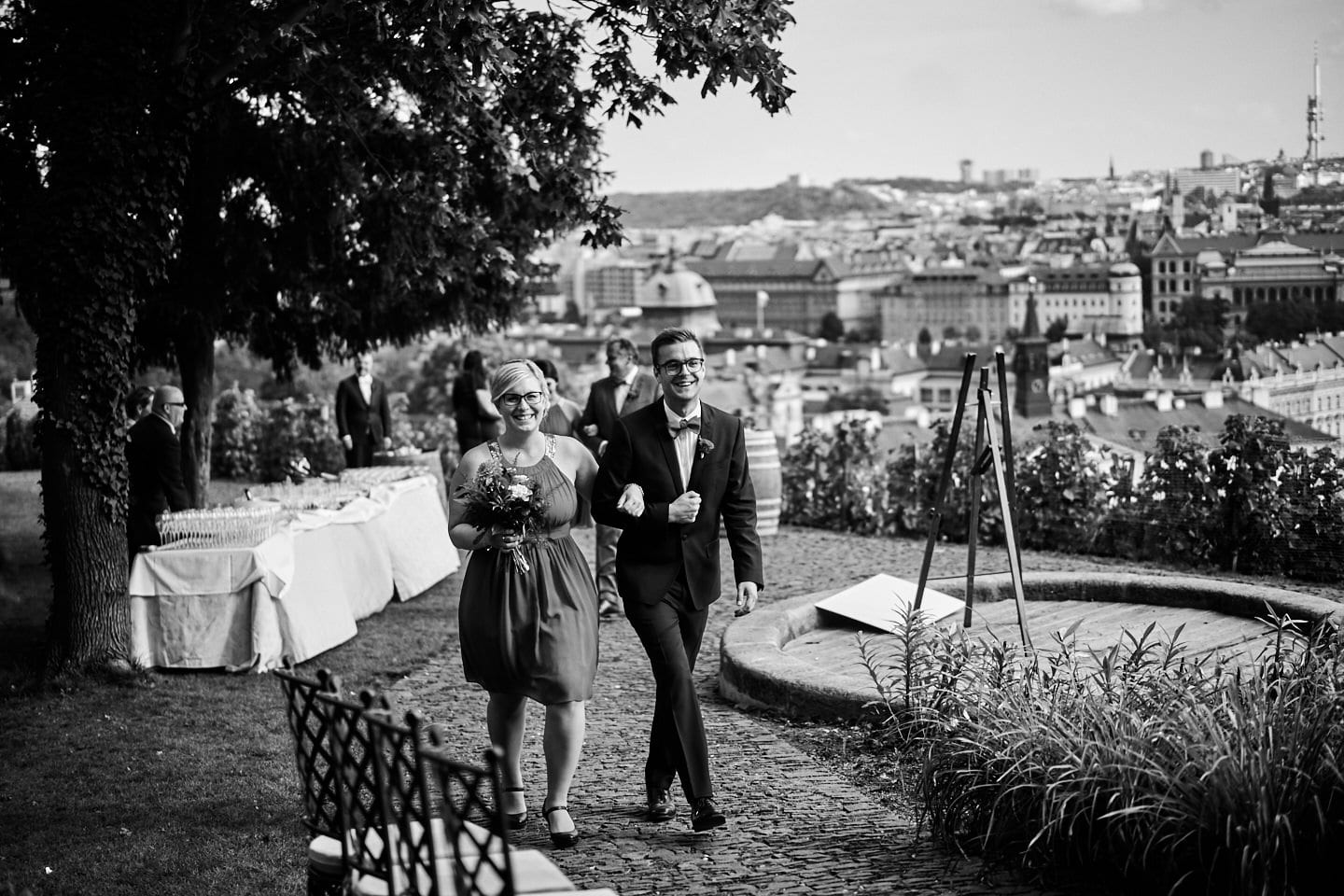 Svatba ve Villa Richter Oli a Petra na konci babího léta