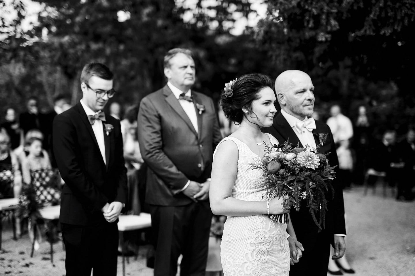 Svatba ve Villa Richter Oli a Petra na konci babího léta