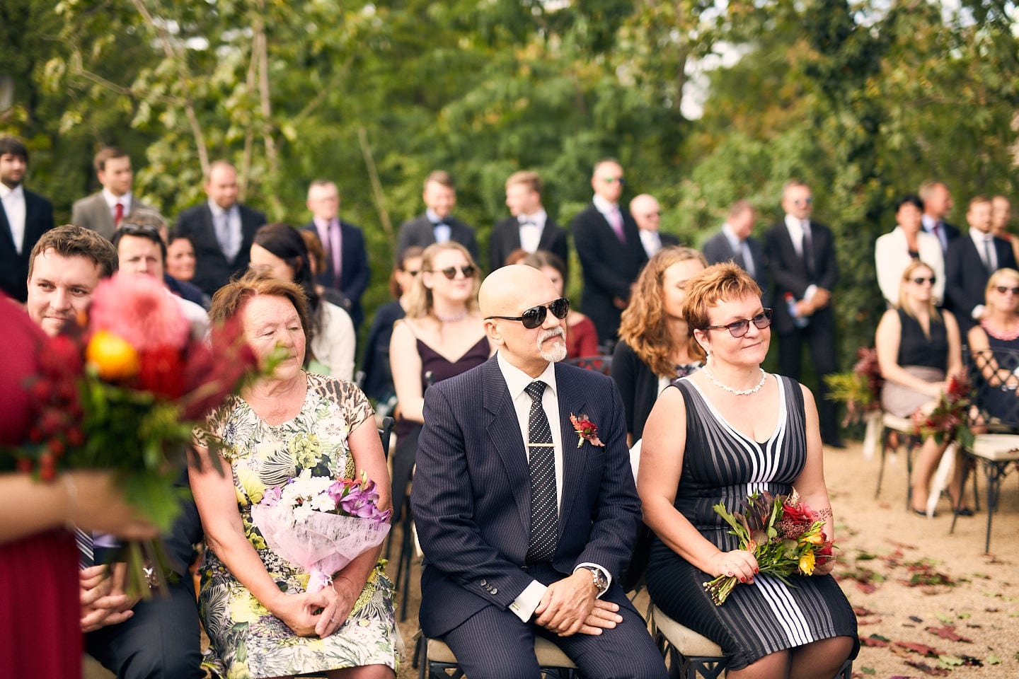 Svatba ve Villa Richter Oli a Petra na konci babího léta