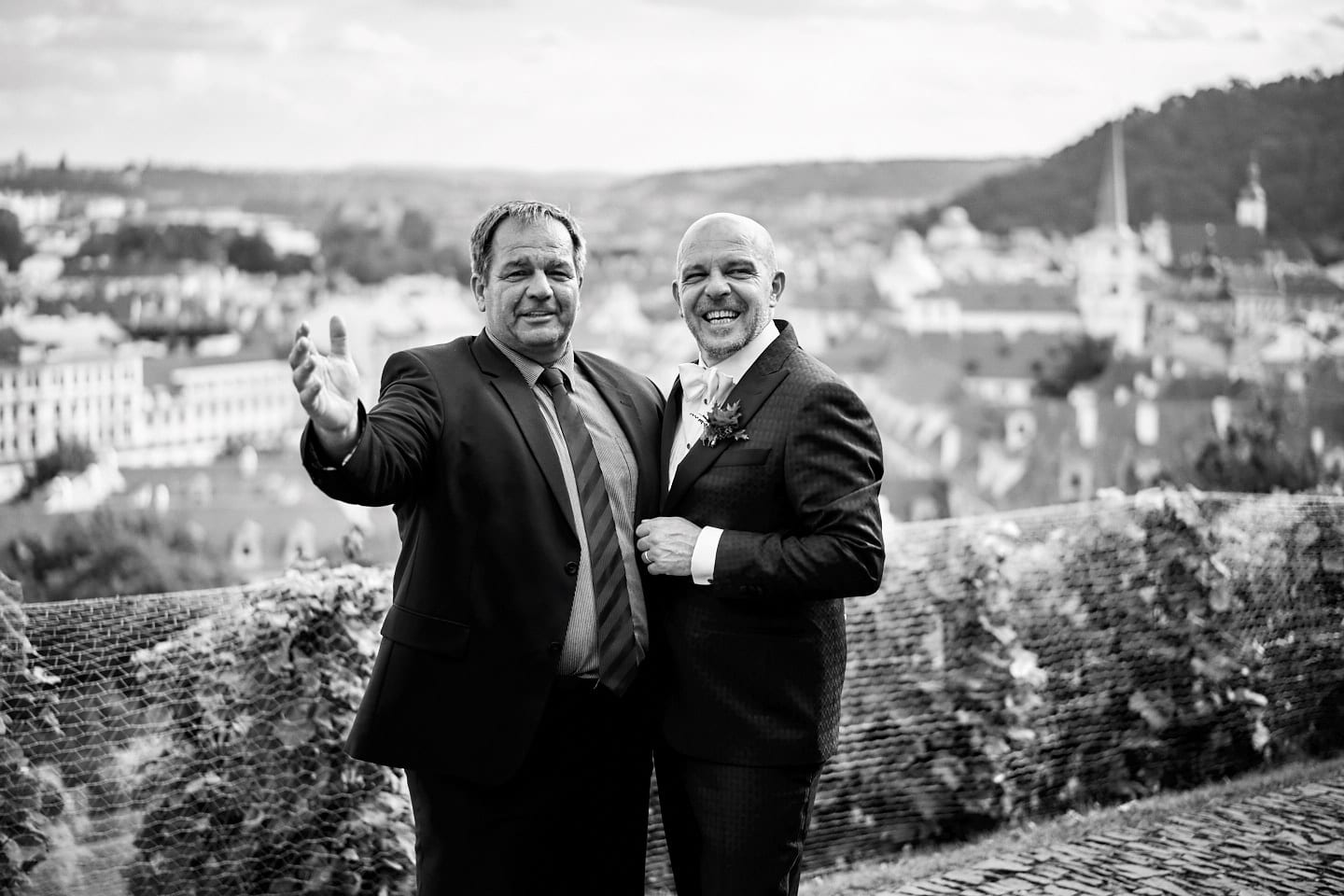 Svatba ve Villa Richter Oli a Petra na konci babího léta