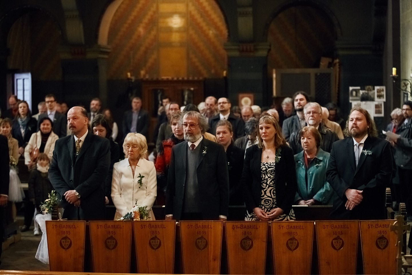Svatba v kostele sv. Gabriela