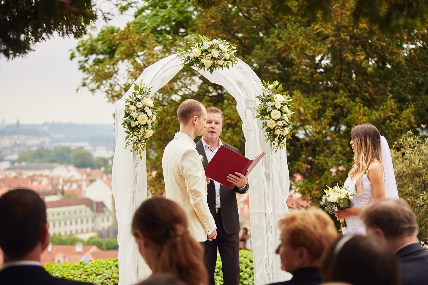 Obřad v Richterově vile
