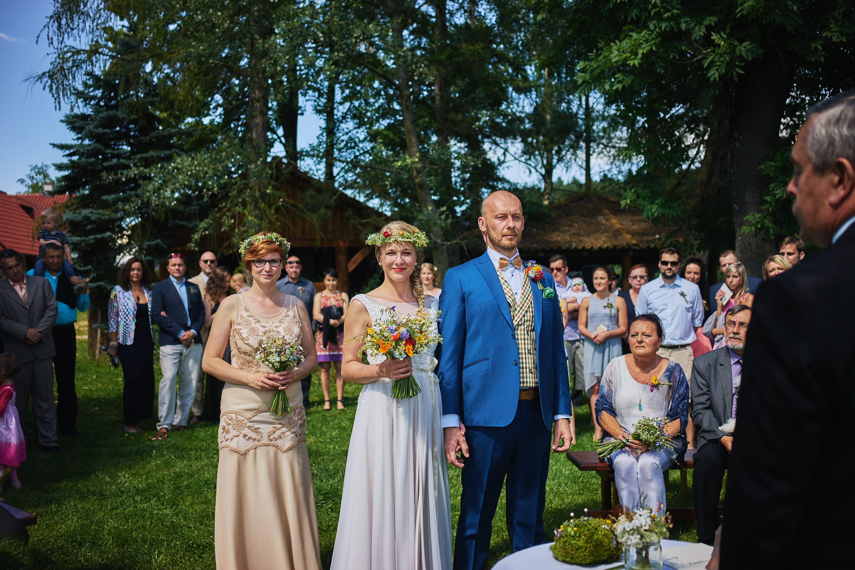 Boho Svatba Petry a Marka z jižních čech