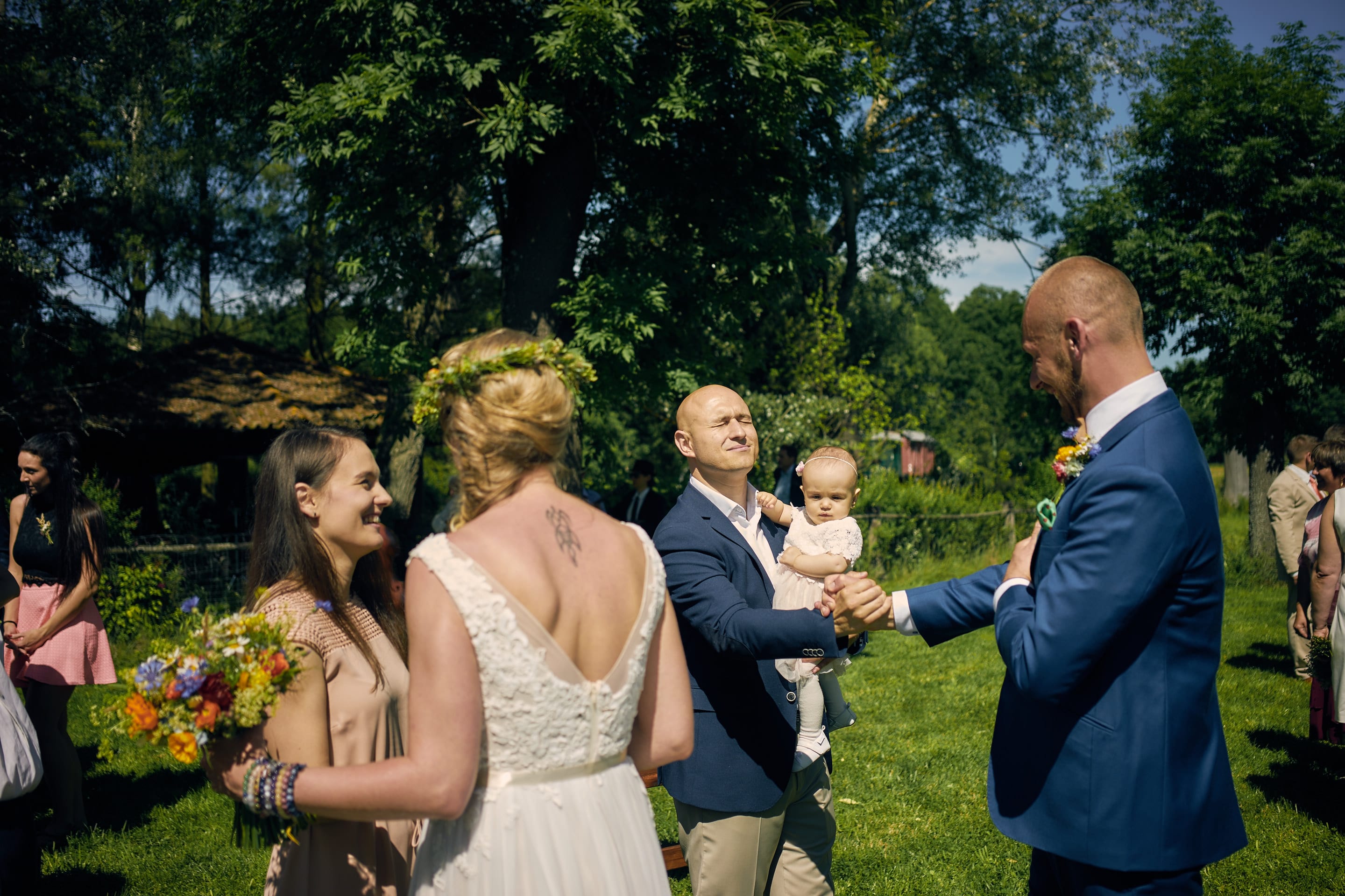 Boho Svatba Petry a Marka z jižních čech