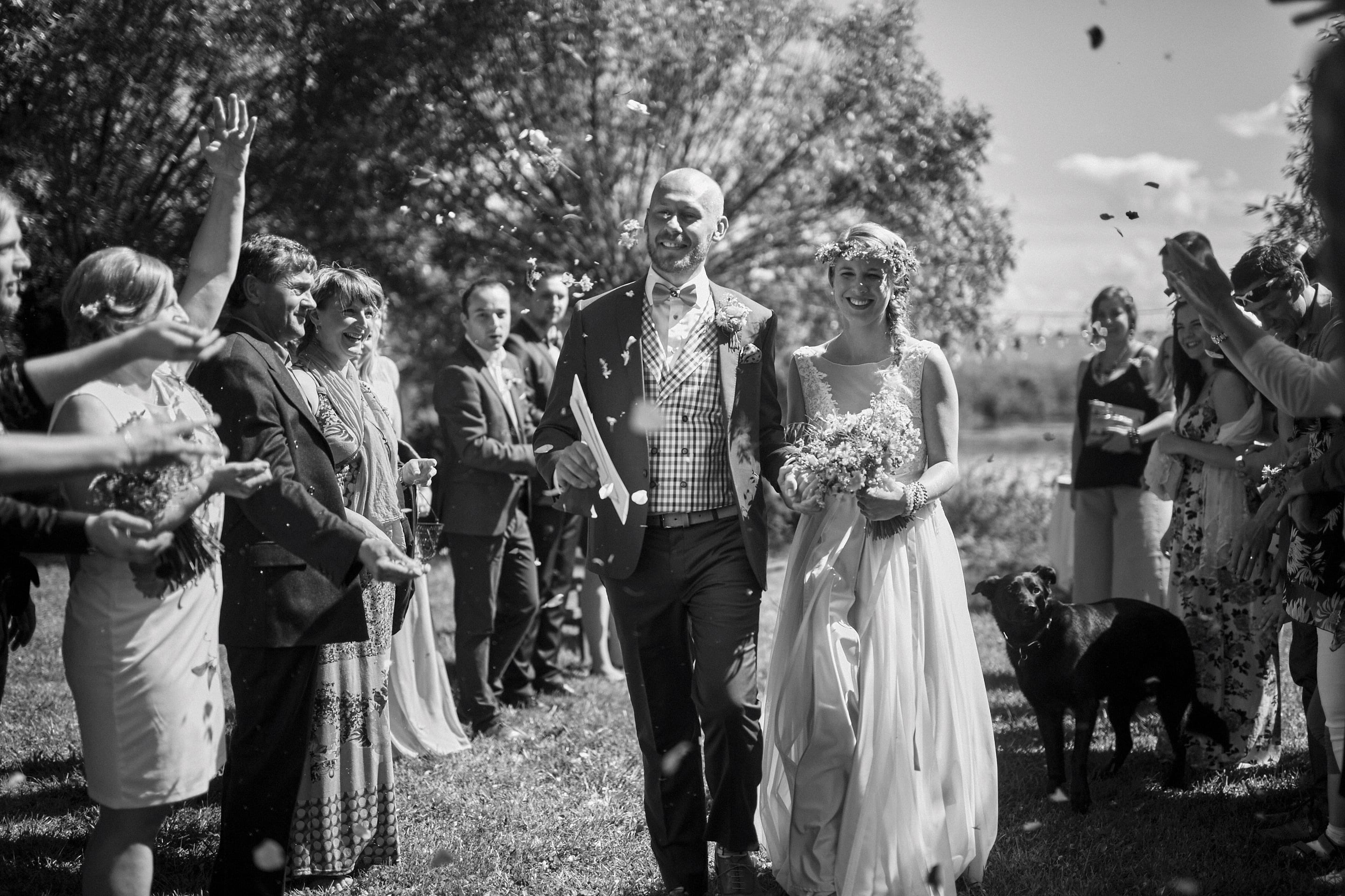 Boho Svatba Petry a Marka z jižních čech