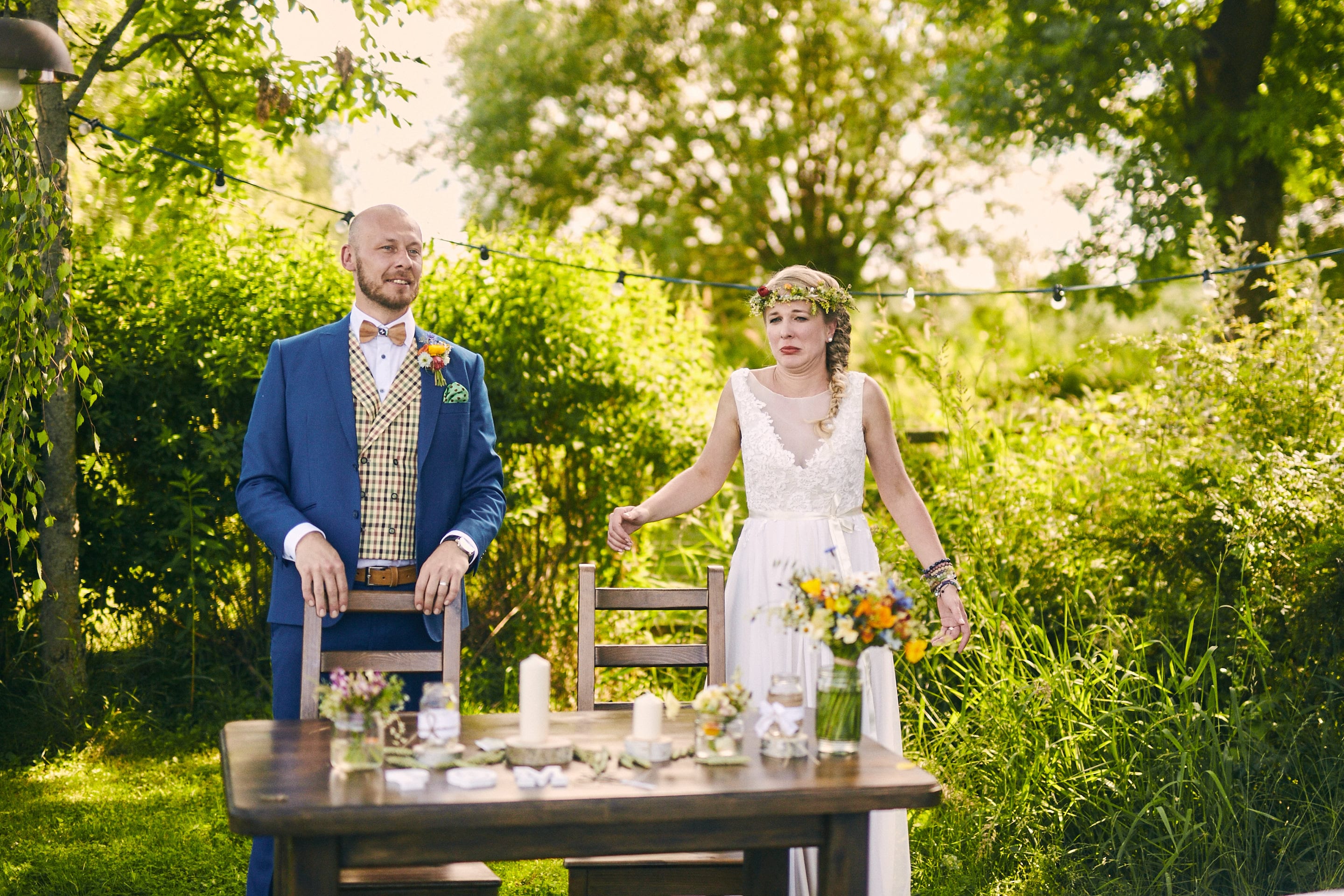 Boho Svatba Petry a Marka z jižních čech