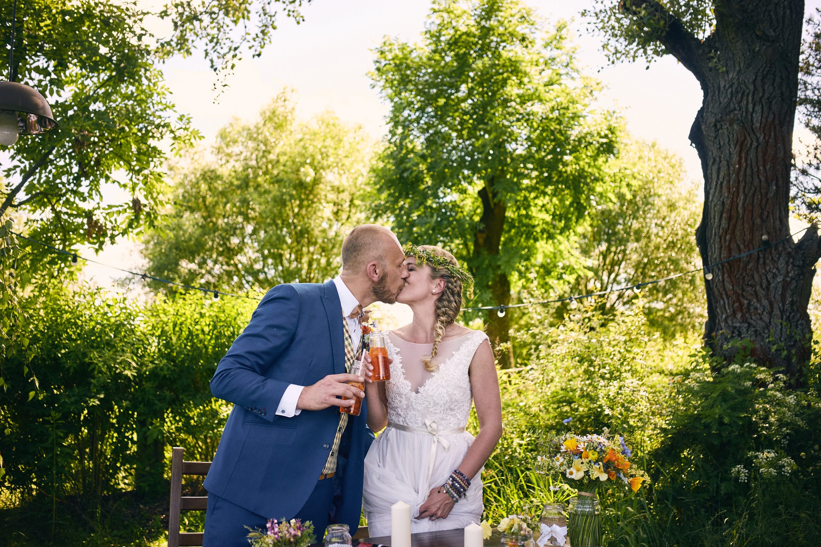 Boho Svatba Petry a Marka z jižních čech
