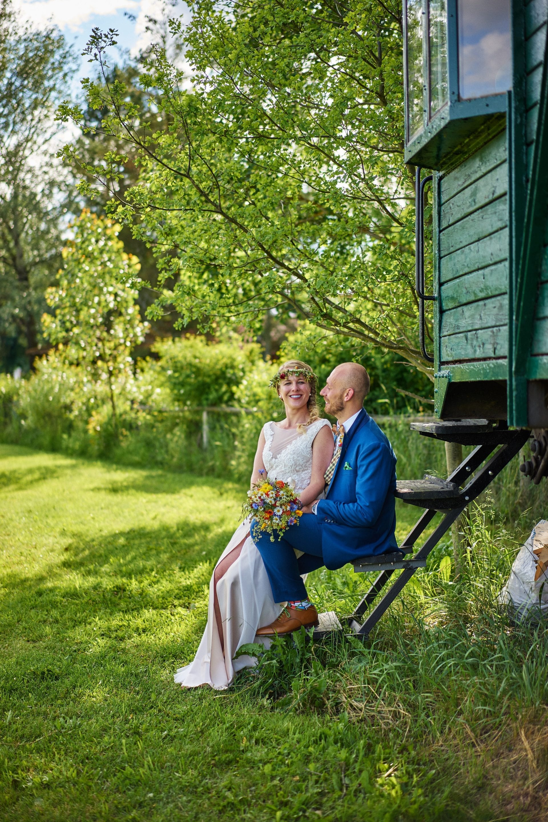 Boho Svatba Petry a Marka z jižních čech