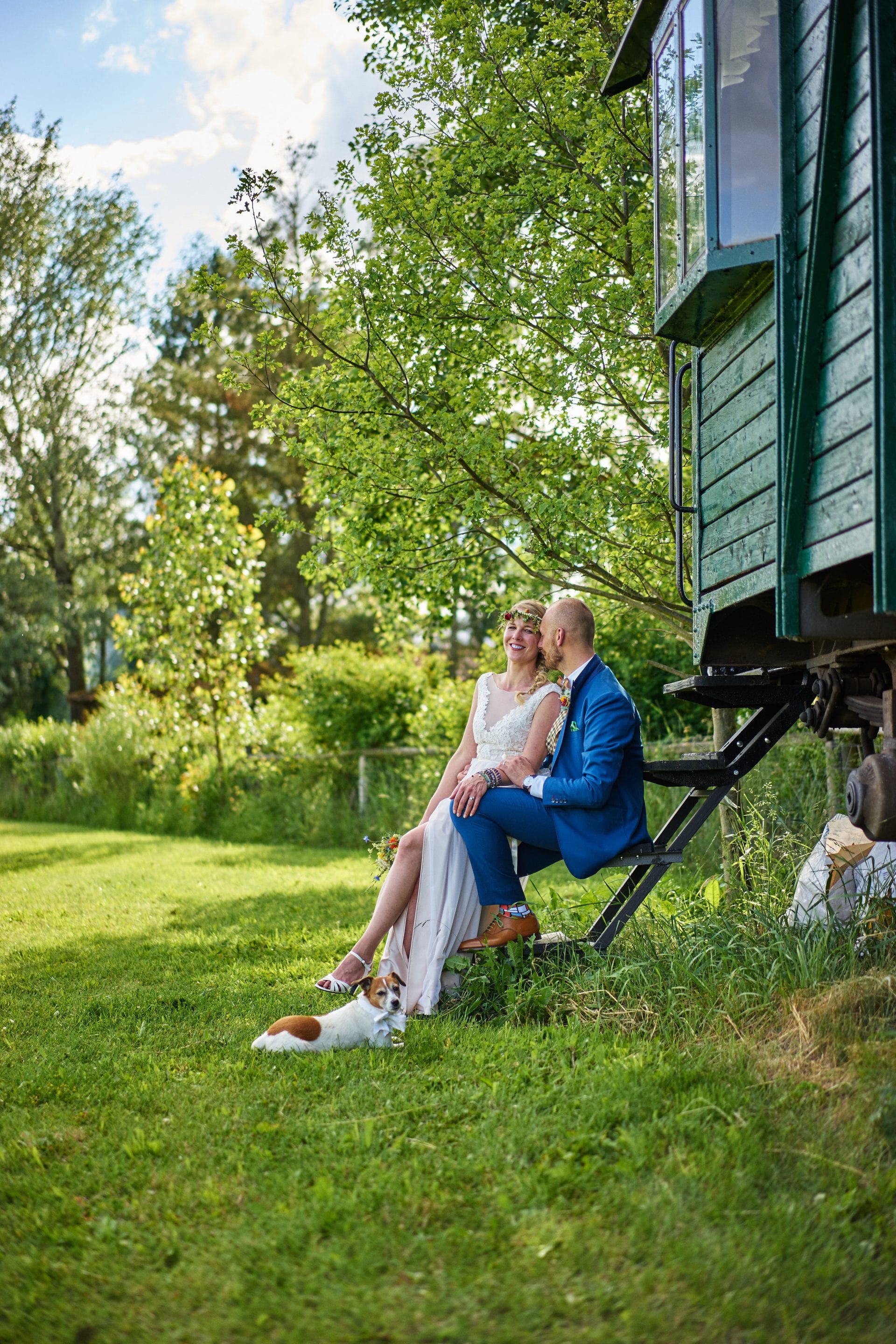 Boho Svatba Petry a Marka z jižních čech