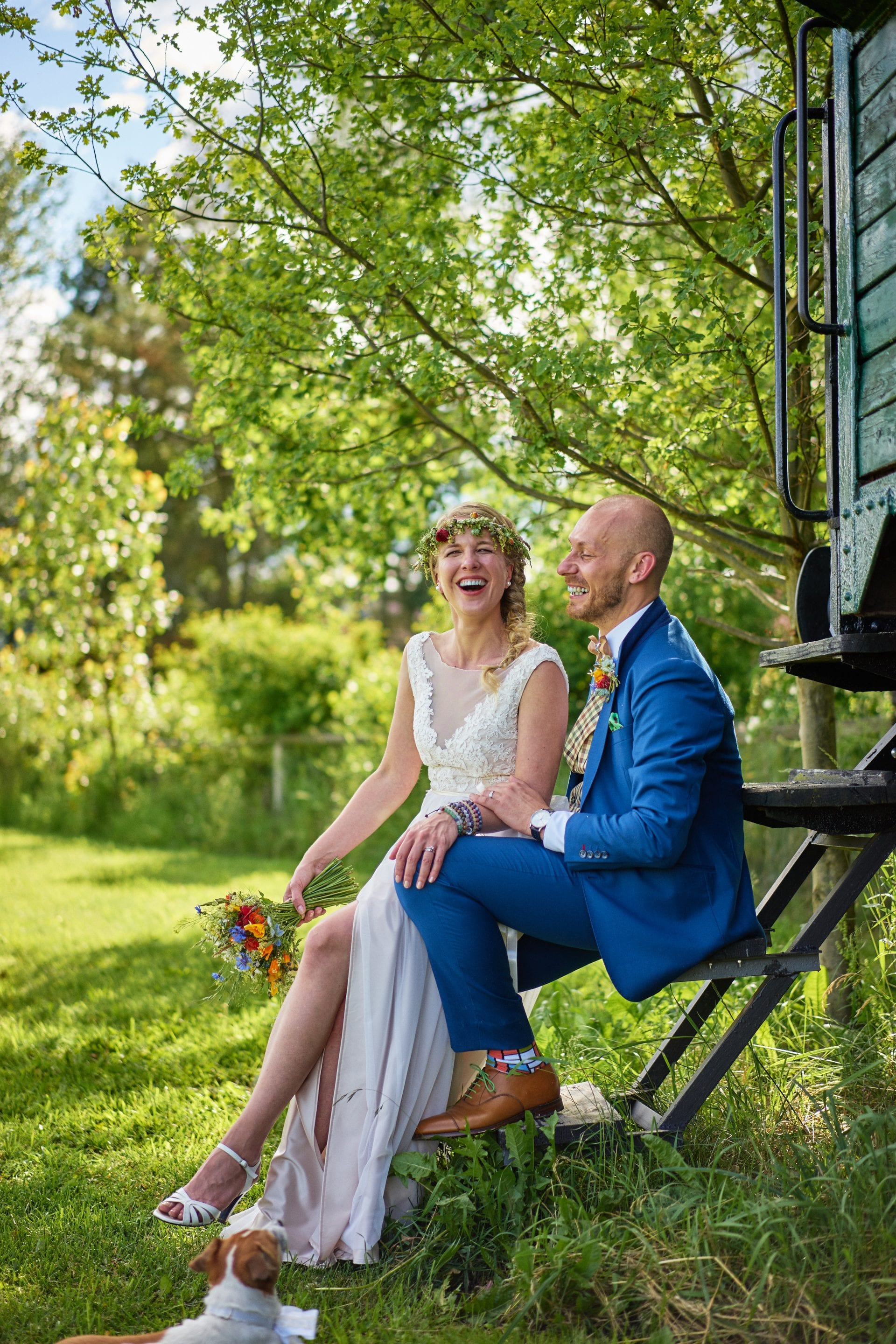 Boho Svatba Petry a Marka z jižních čech