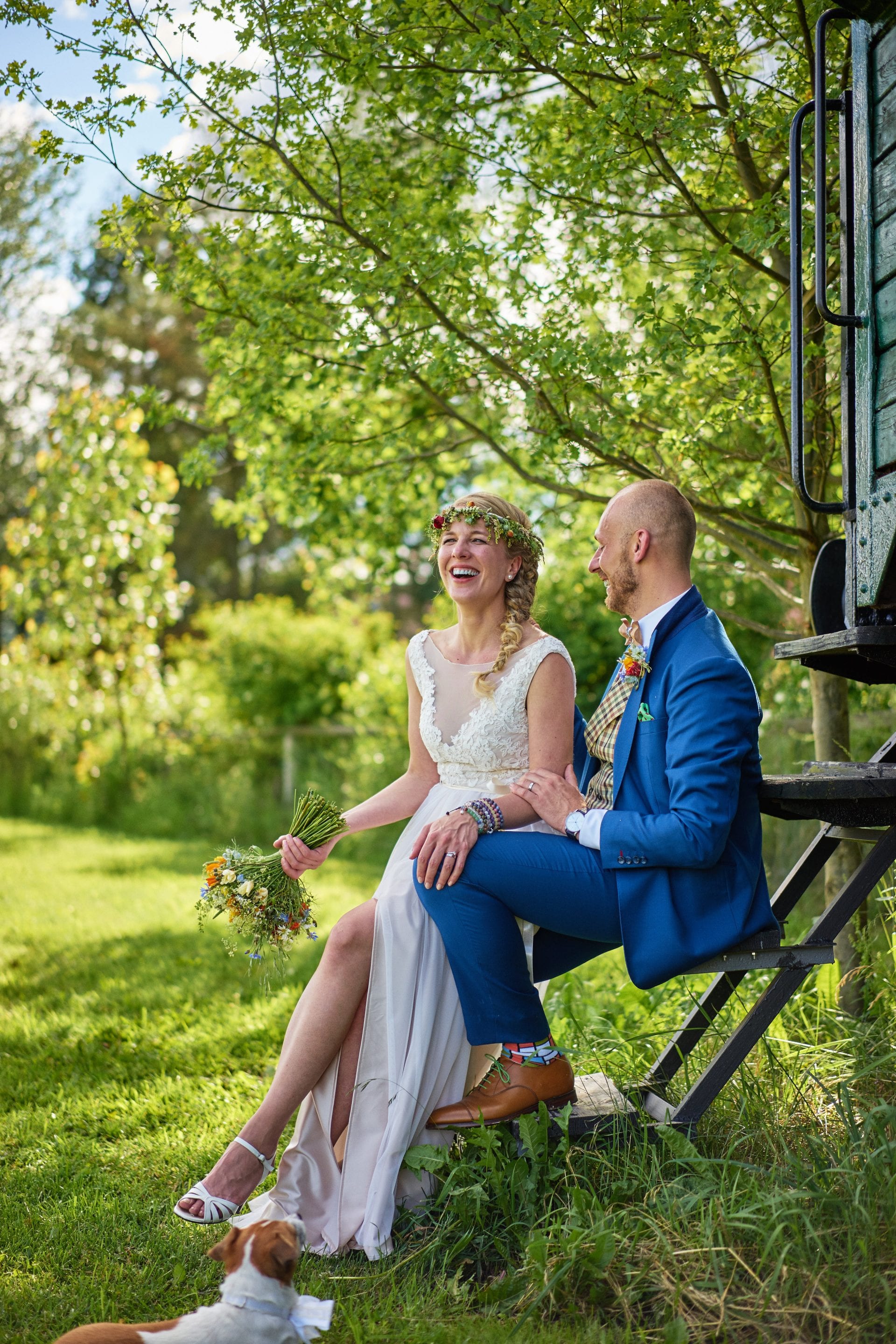 Boho Svatba Petry a Marka z jižních čech