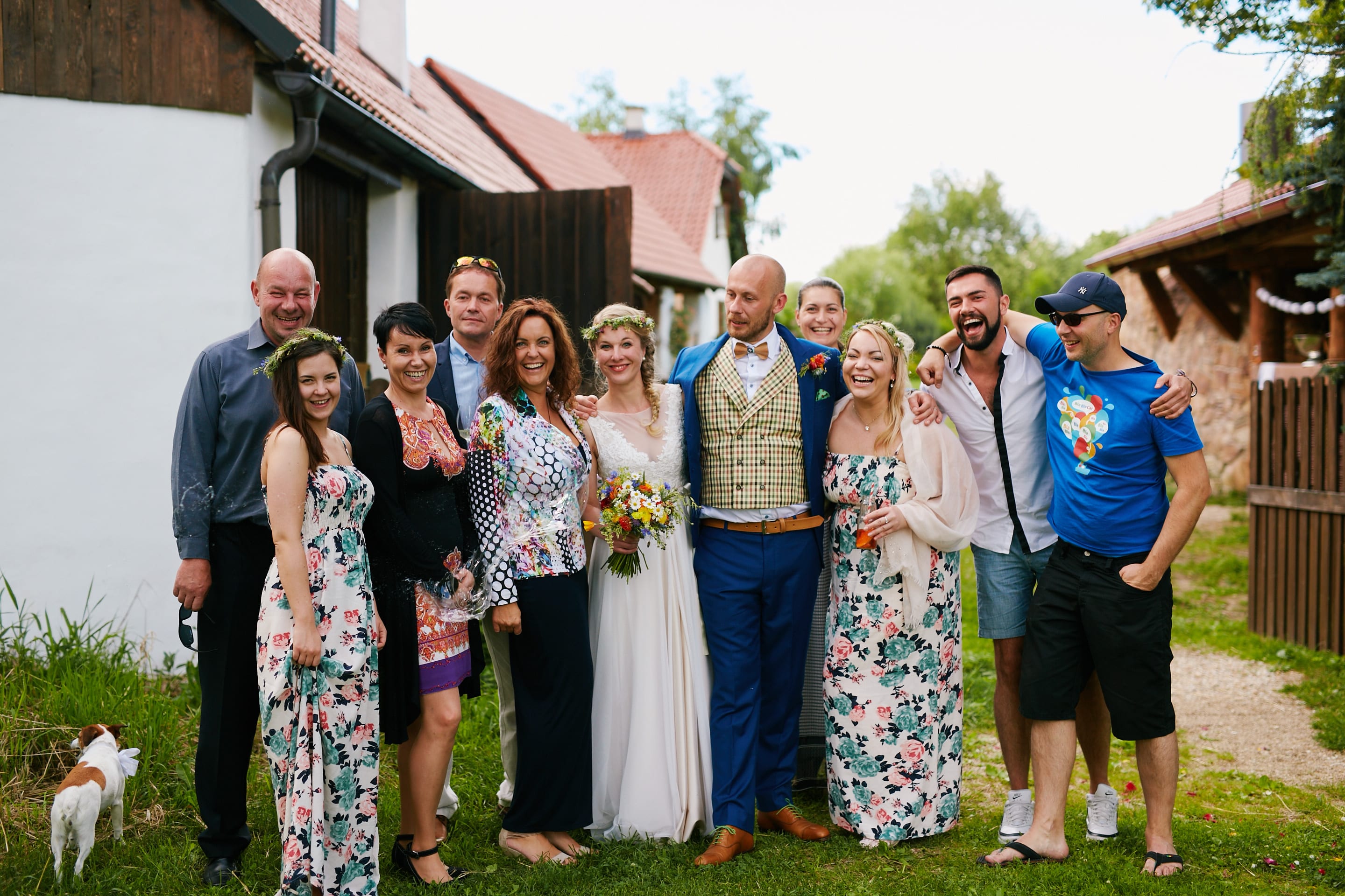 Boho Svatba Petry a Marka z jižních čech