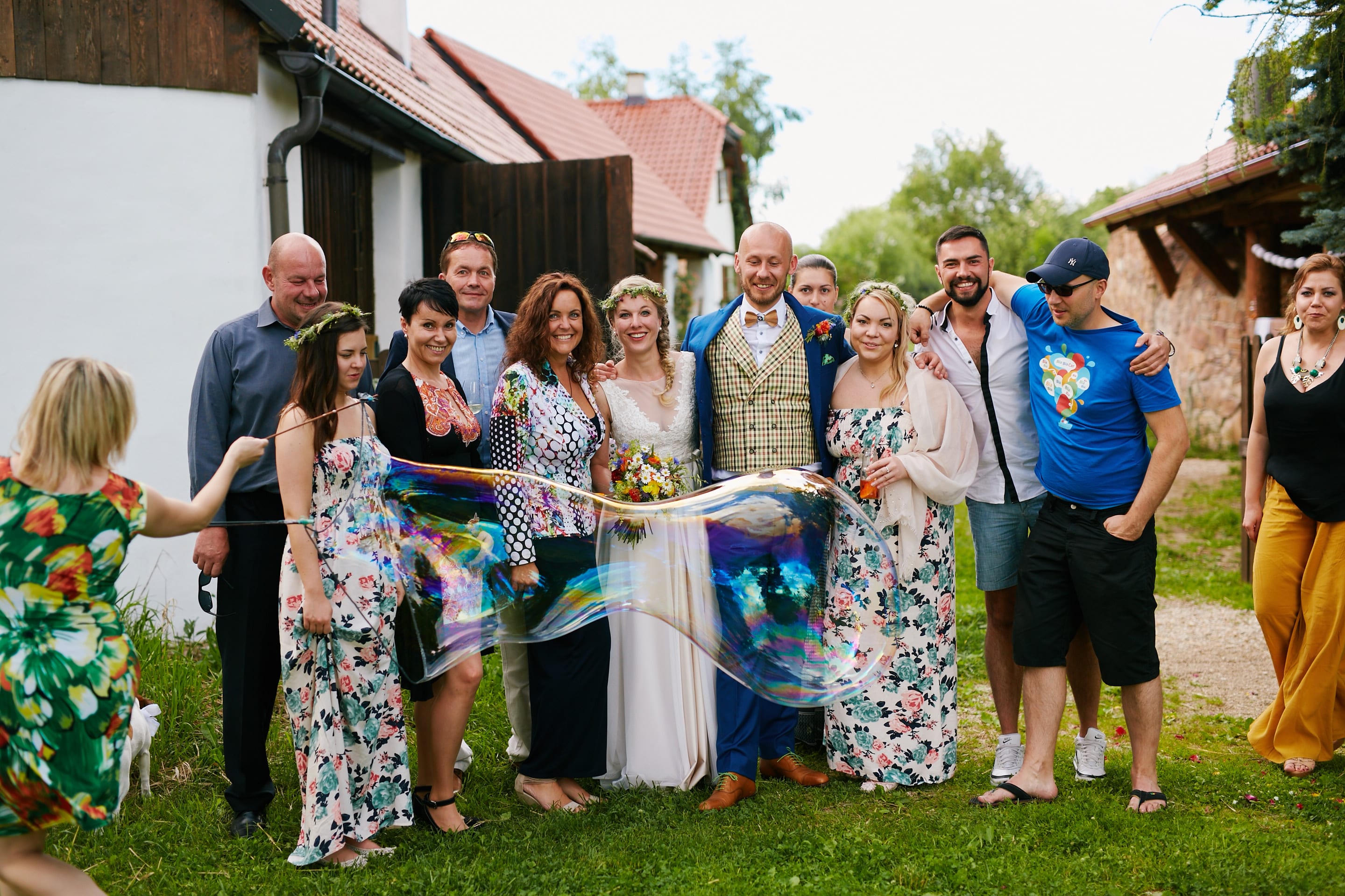 Boho Svatba Petry a Marka z jižních čech