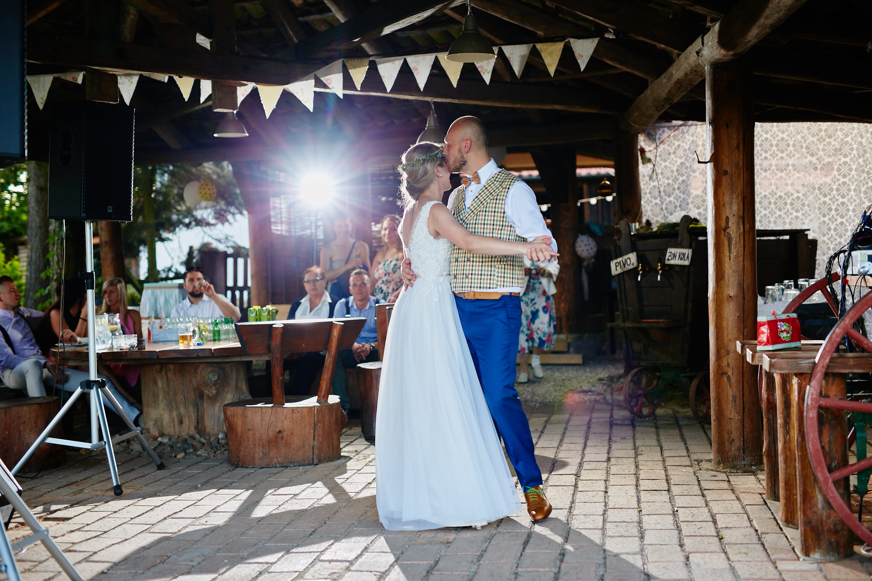 Boho Svatba Petry a Marka z jižních čech