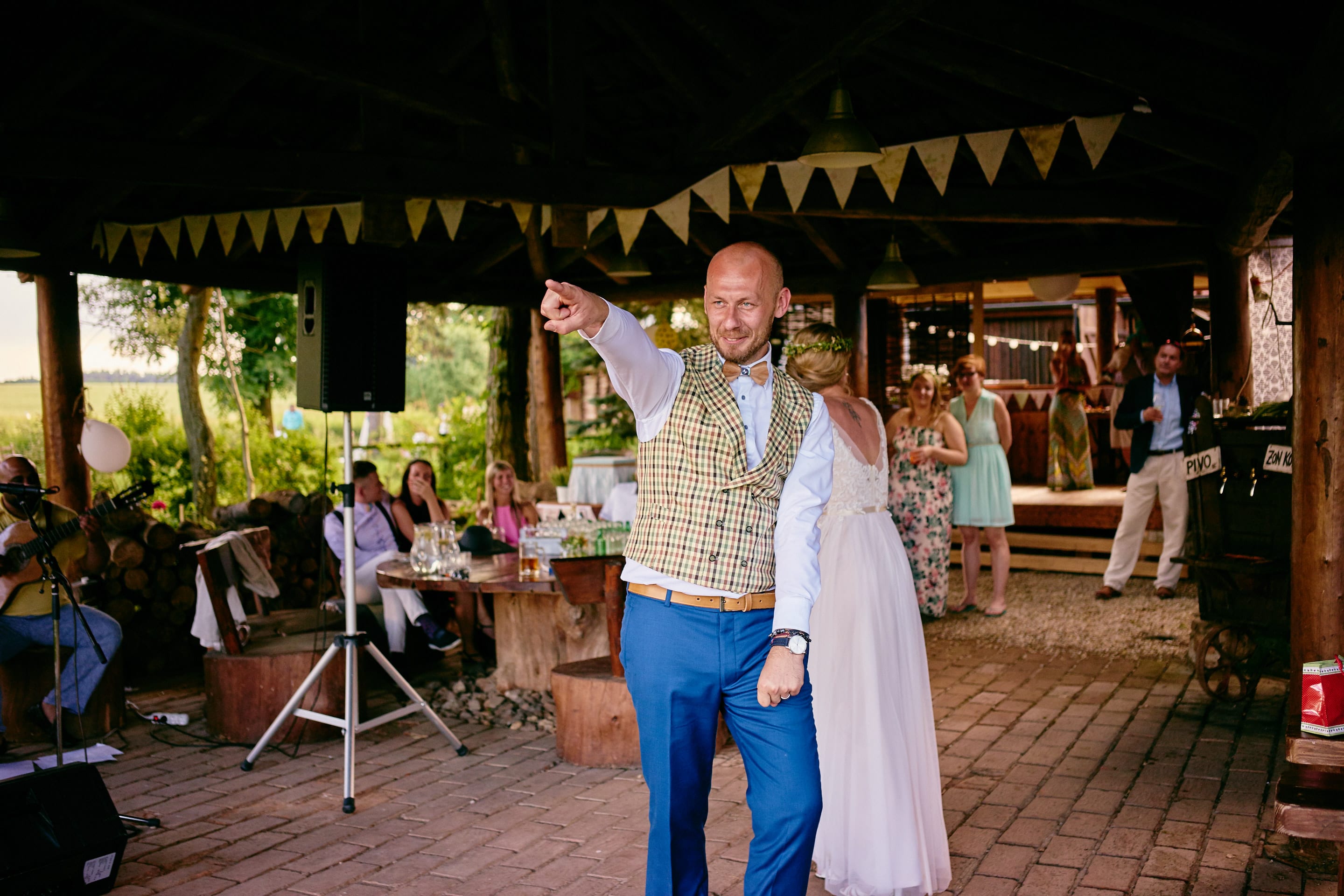 Boho Svatba Petry a Marka z jižních čech