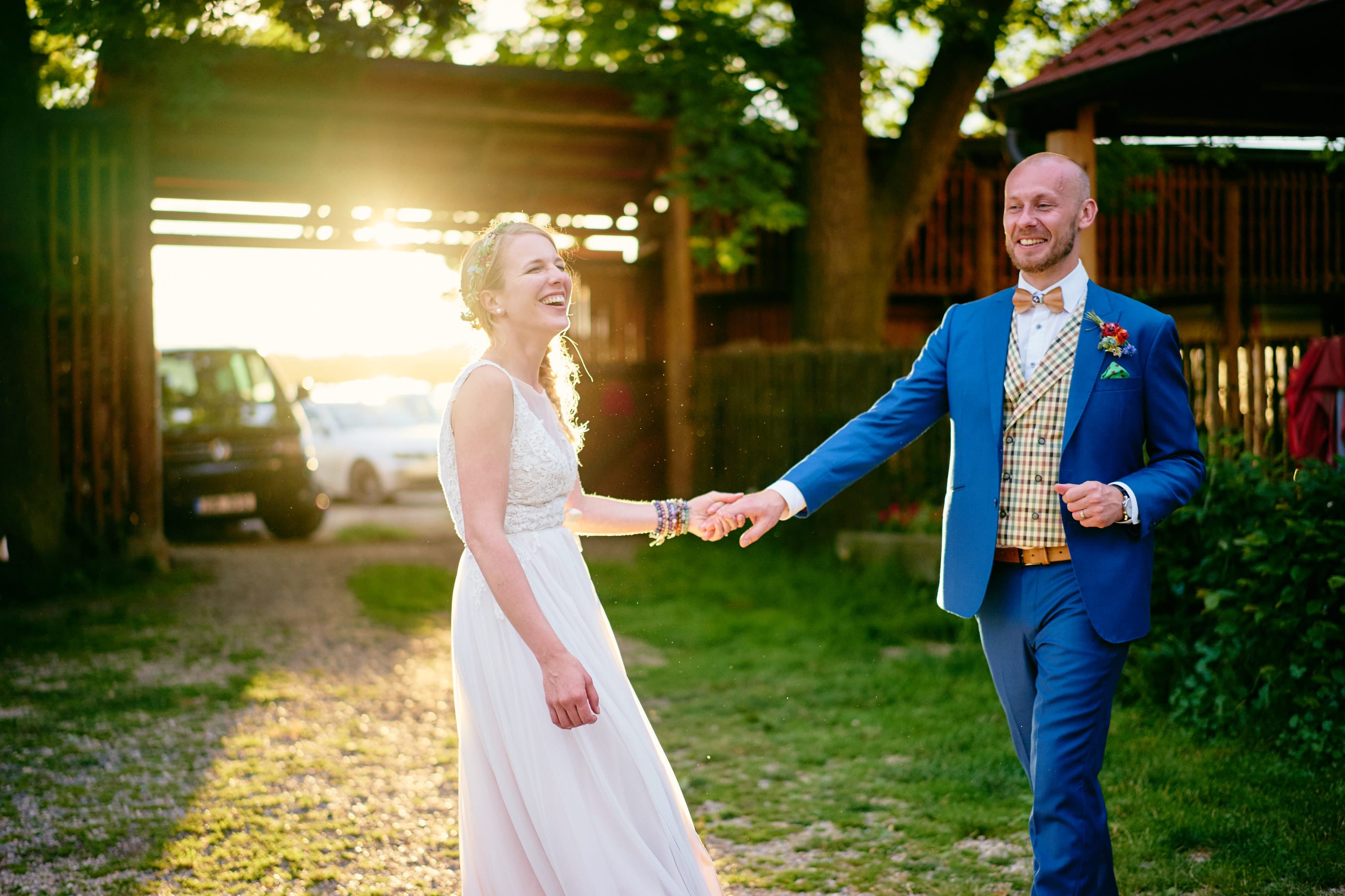 Boho Svatba Petry a Marka z jižních čech