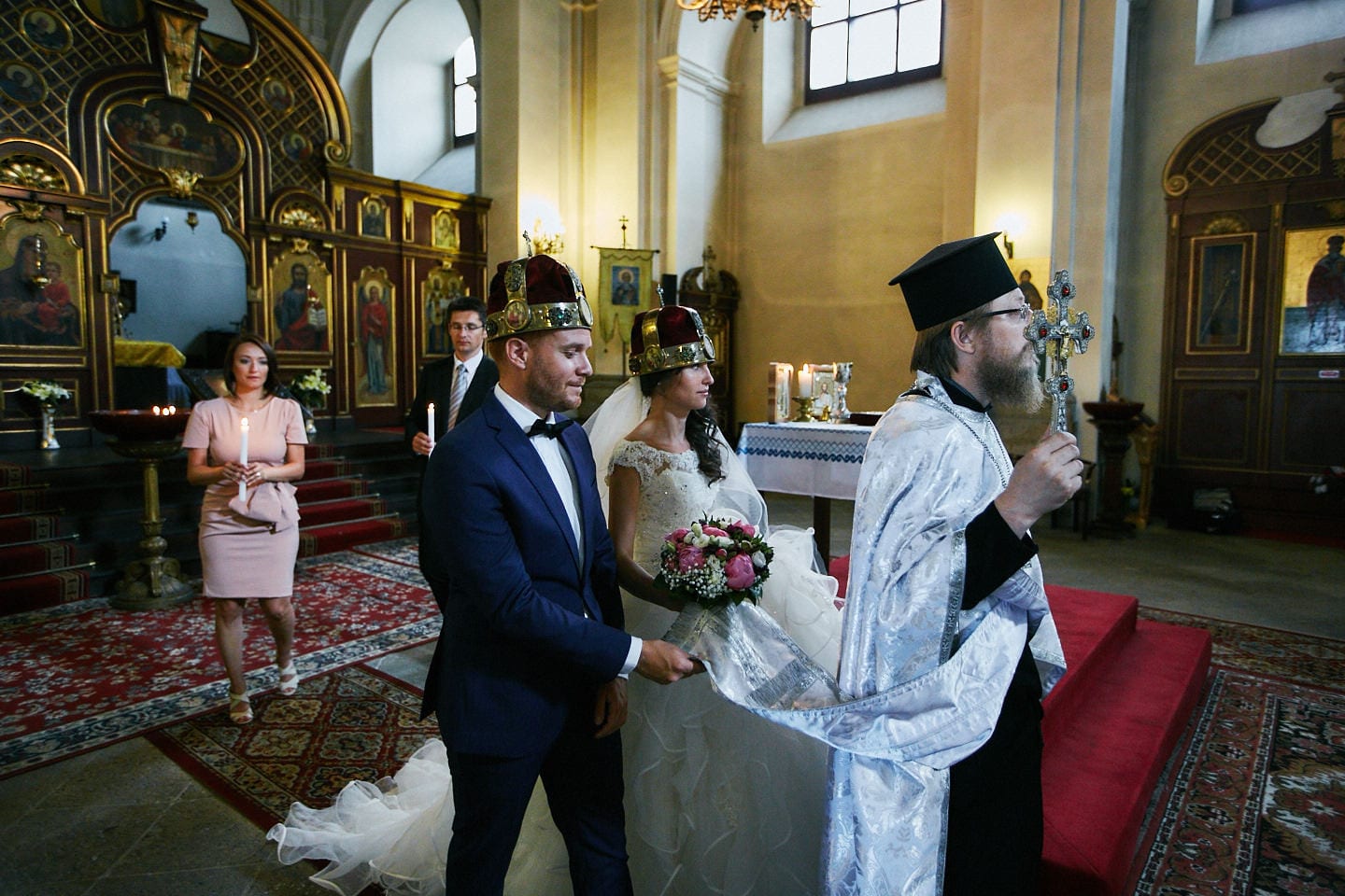 Pravoslavná svatba v Chrámu svatých Cyrila a Metoděje