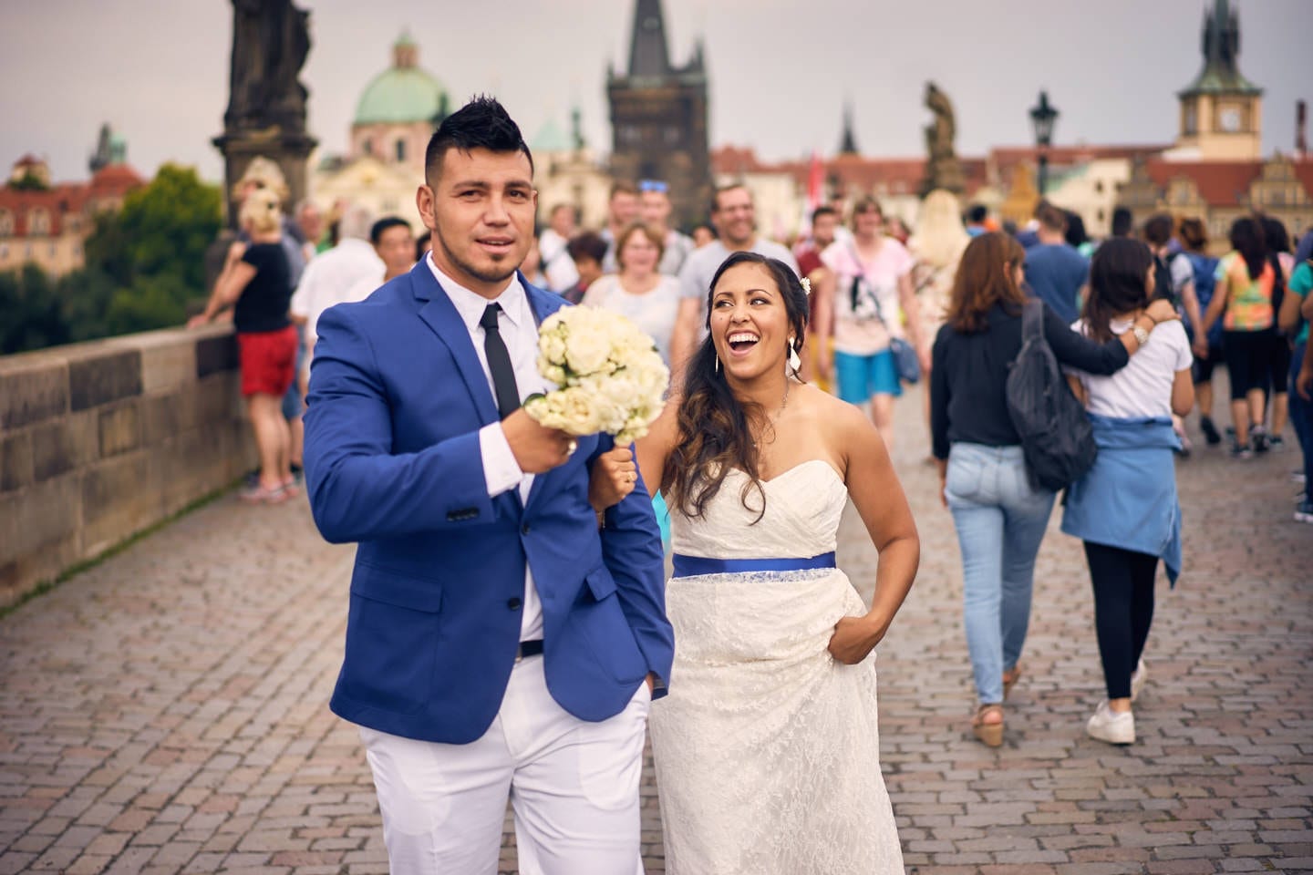 Svatba u Karlova mostu