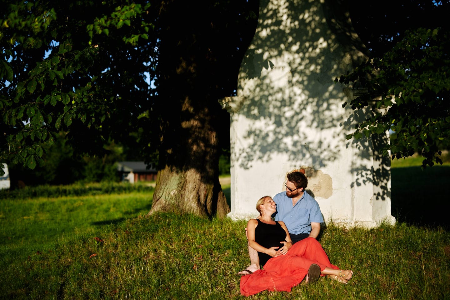 Těhotenské fotografie Kristýna a Jiří