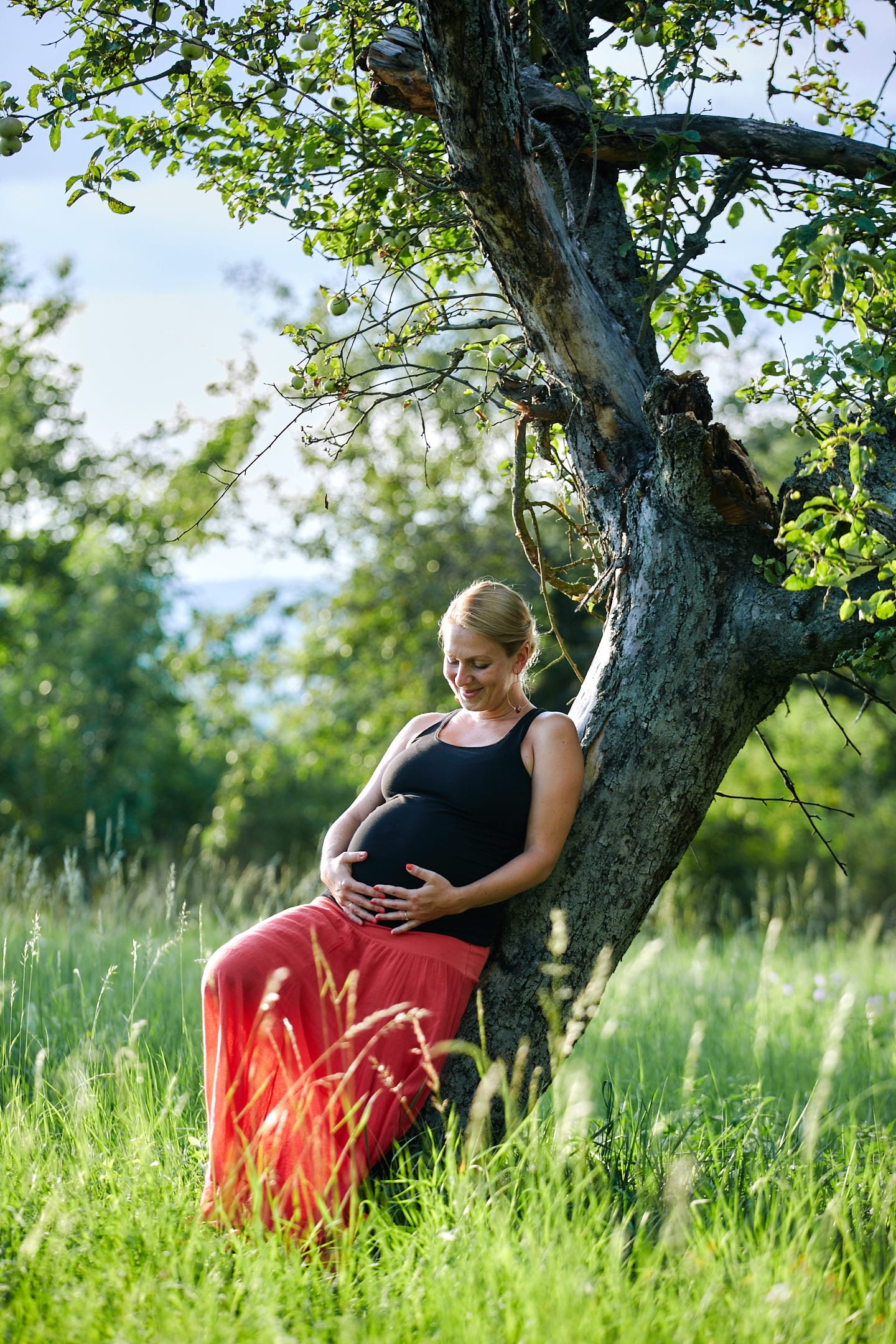 Těhotenské fotografie Kristýna a Jiří