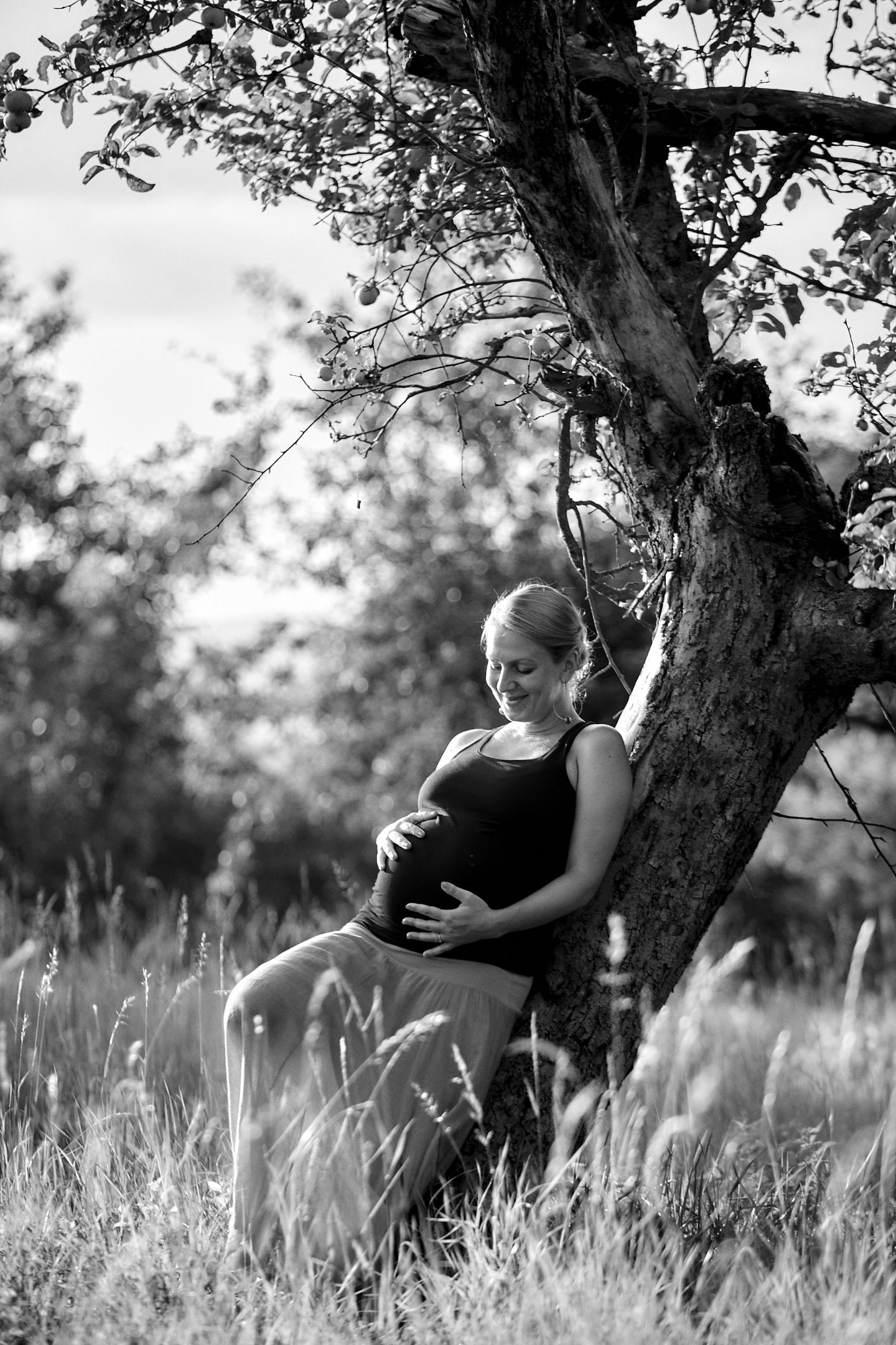 Těhotenské fotografie Kristýna a Jiří