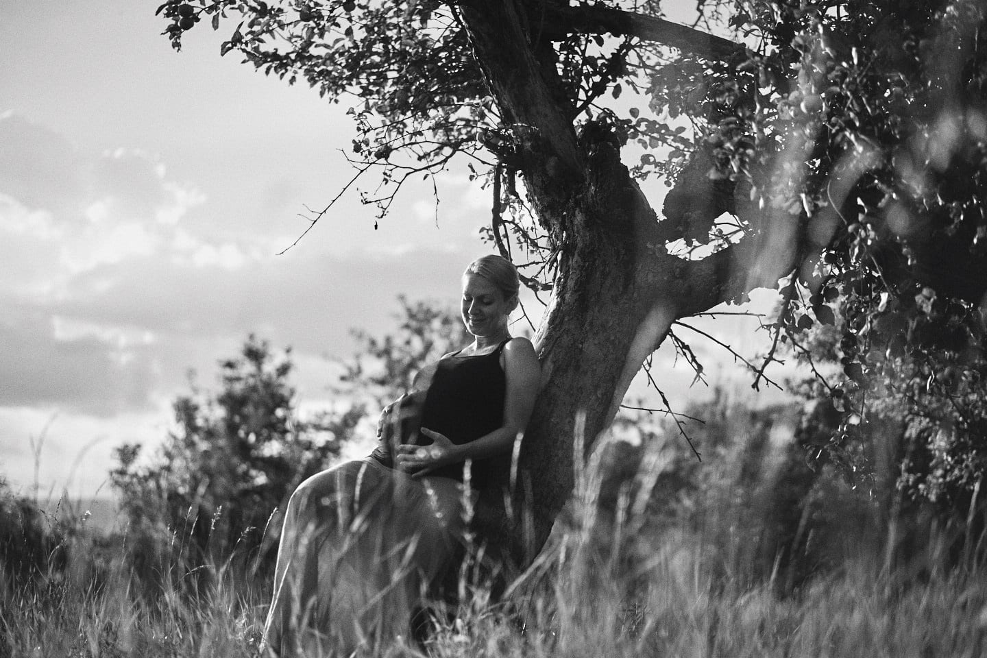 Těhotenské fotografie Kristýna a Jiří