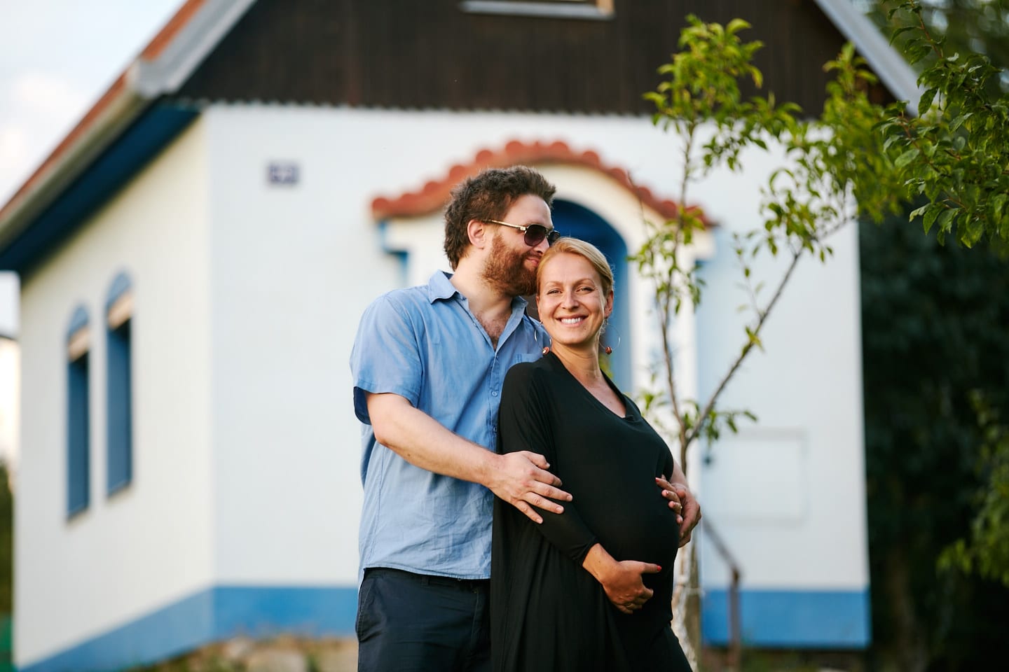 Těhotenské fotografie Kristýna a Jiří
