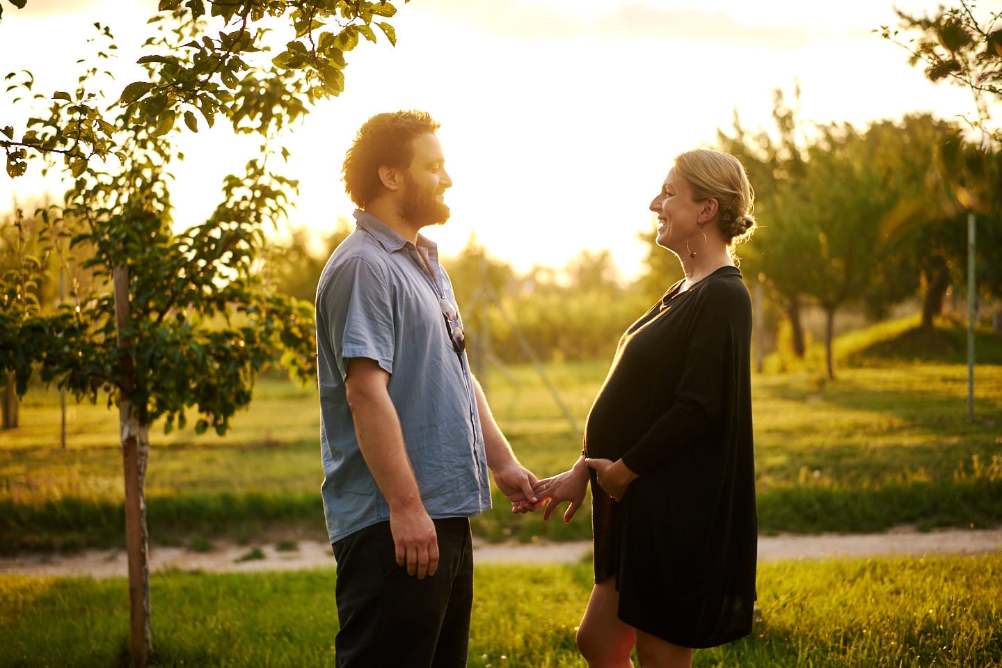 Těhotenské fotografie Kristýna a Jiří