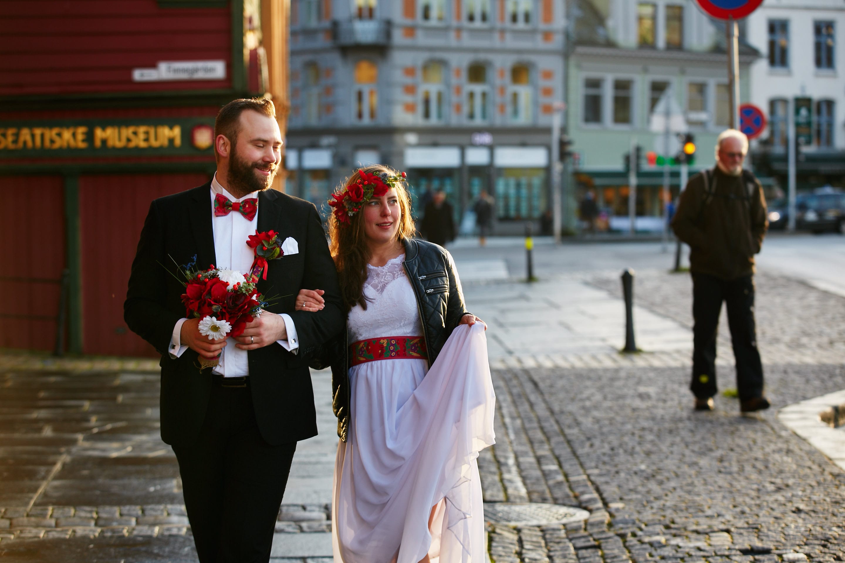 Norská svatba Dany a Thomase v Bergenu