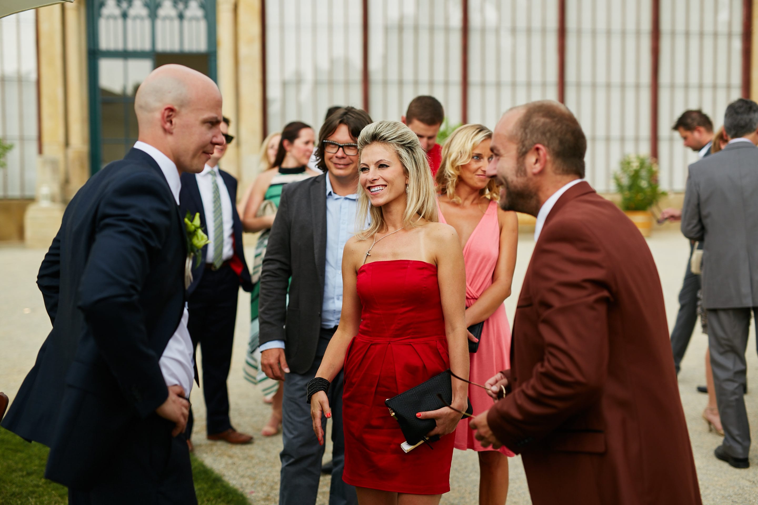 Svatební fotky z letní podvečerní svatby